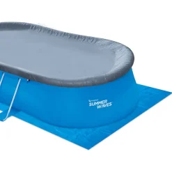 Fast-Set-Pool-Set 'Quick' 457 x 305 x 107 cm mit Einstiegsleiter und Filtersystem