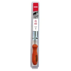 Feilenhalter mit Rundfeile A2, 4,5 mm