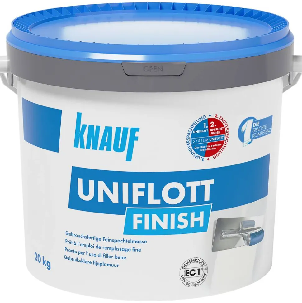 Feinspachtelmasse 'Uniflott Finish' 20 kg