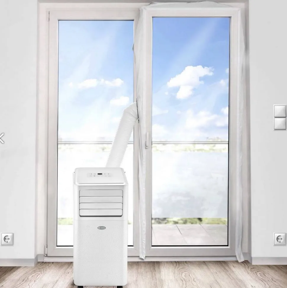 Fensterabdichtung 'Hot Air Stop BC03AIRSTPVT' für Verandatüren weiß 320 x 39 cm