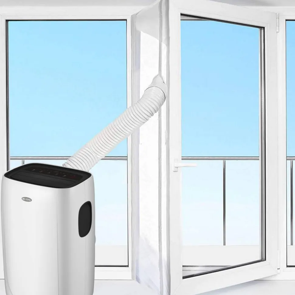 Fensterabdichtung 'Hot Air Stop BC03AIRSTPVT' für Verandatüren weiß 320 x 39 cm