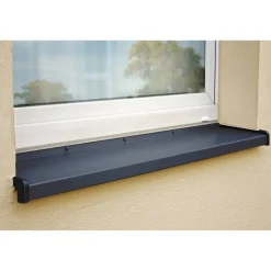 Fensterbank schwarz 300 x 16,5 x 5,8 cm