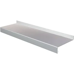 Fensterbank silbern Aluminium 300 x 0,15 x 11 cm