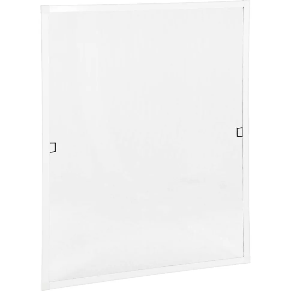 Fensterfliegengitter 'Alu Comfort' weiß 100 x 120 cm