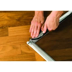 Fensterfliegengitter 'Alu Comfort' anthrazit 140 x 150 cm