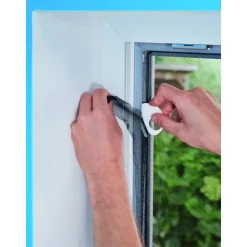 Fensterfliegengitter 'Comfort' anthrazit 130 x 150 cm