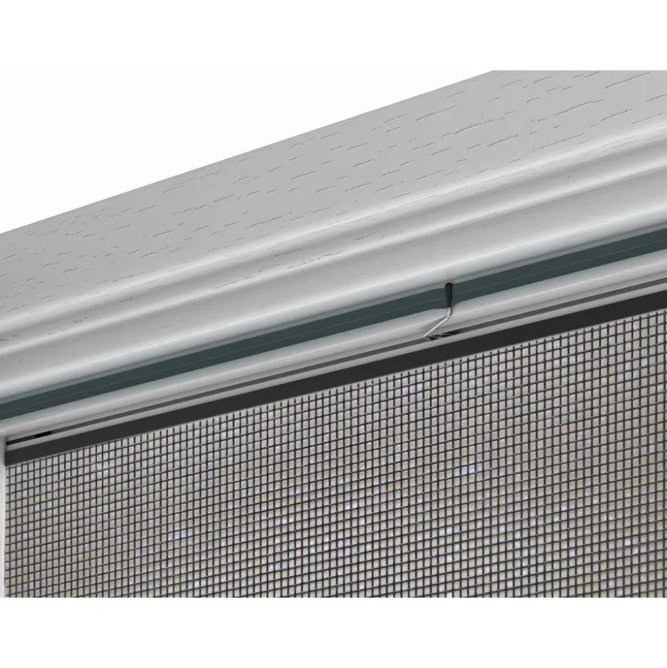 Fensterfliegengitter 'Master Slim' anthrazit 100 x 120 cm