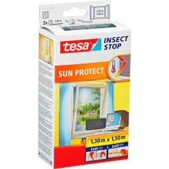 Fensterfliegengitter 'Sun Protect' anthrazit 130 x 150 cm