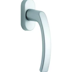 Fenstergriff Aluminium verchromt