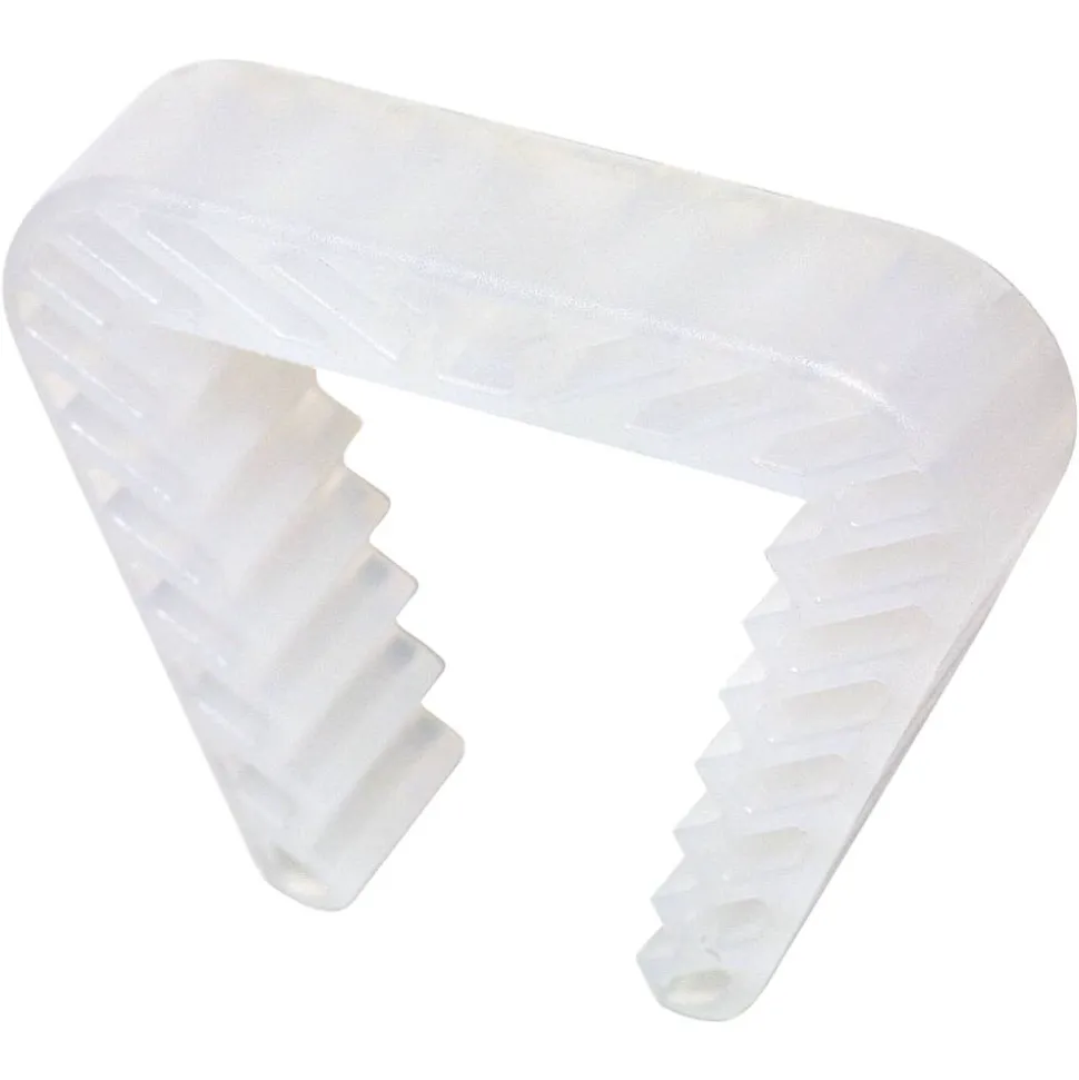 Fensterklammer transparent 90 x 70 mm