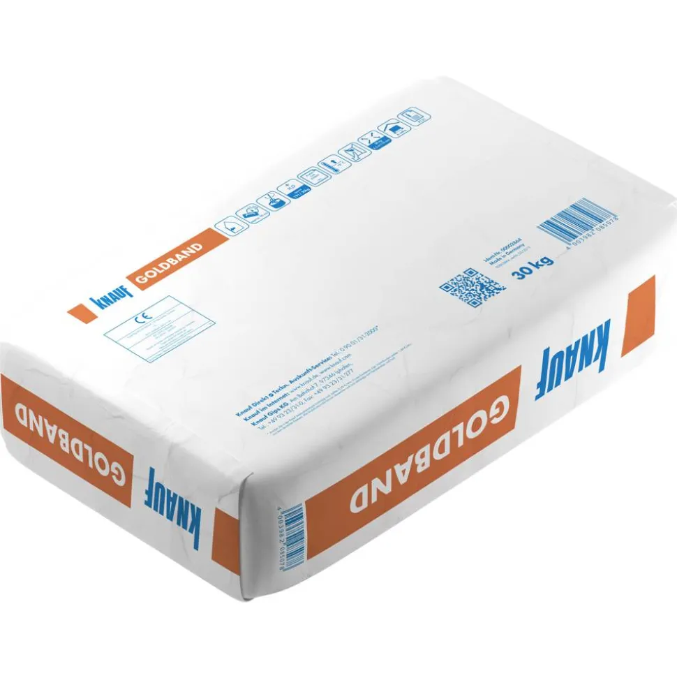 Fertigputzgips 'Goldband' 30 kg