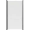 Fertigzaun 'Ambiente' hochkant satiniert 90 x 180 cm