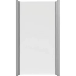 Fertigzaun 'Ambiente' hochkant satiniert 90 x 180 cm
