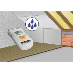 Feuchtigkeitsmesser 'DampCheck' für Holz