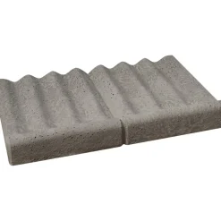 Feuerbeton Bodenplatte für Grillkamin grau 50 x 7 x 33 cm