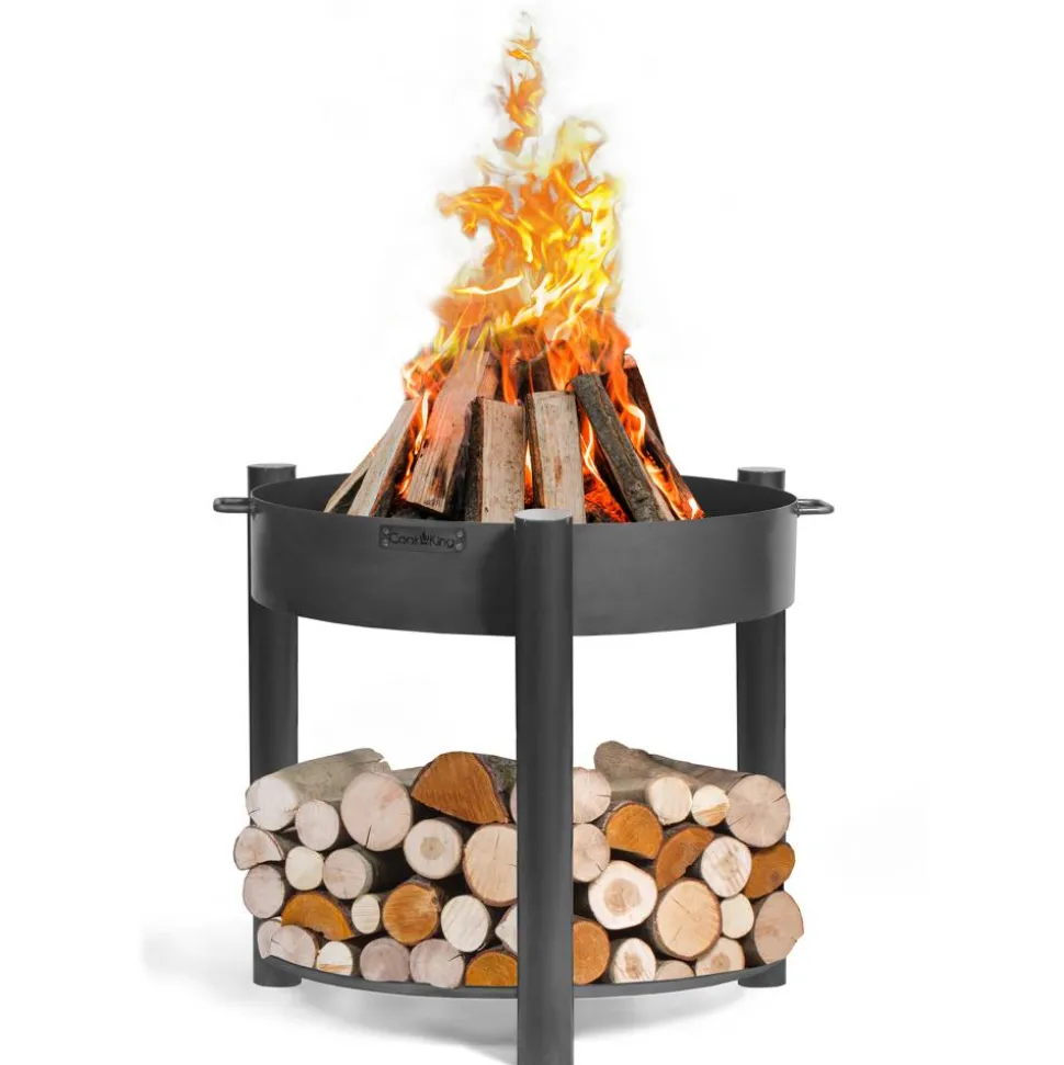 Feuerschale 'Montana' schwarz Ø 88 x 80 cm