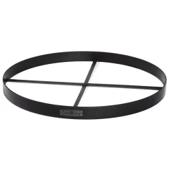 Feuerschalenbasis schwarz Ø 80 x 6 cm