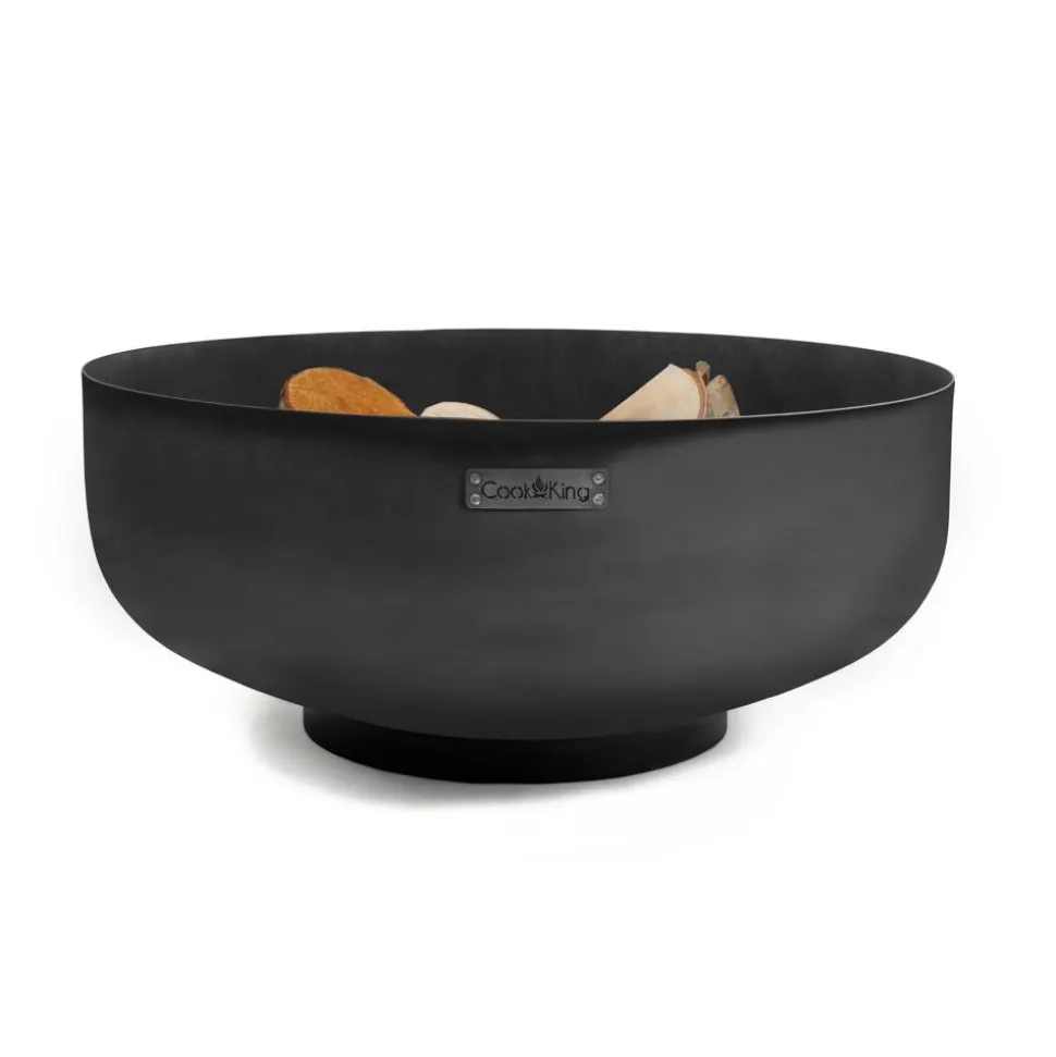 Feuerschale 'Palermo XXL' schwarz Ø 80 x 35 cm