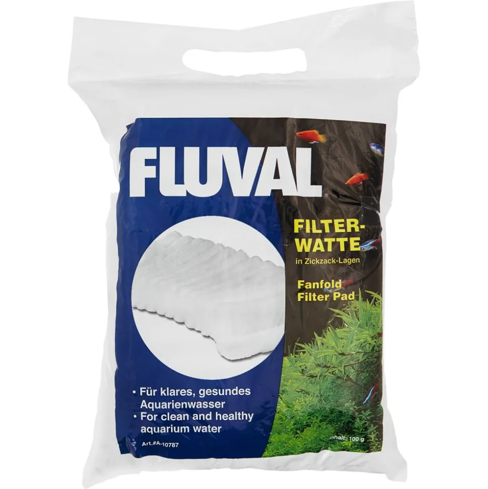 Filterwatte Polybeutel weiß 100 g