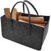 Filztasche universal anthrazit 50 x 34 x 27 cm mit Tragegriffen
