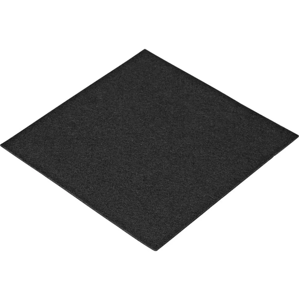 Filzzuschnitt schwarz 20 x 20 cm