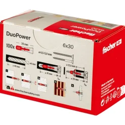 fischer DUOPOWER 6 x 30 LD 100 Stück