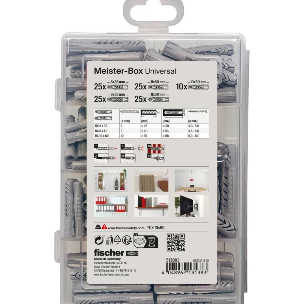 fischer Meister-Box UX/UX R 110-teilig