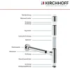 Flaschensiphon 'DS-2WK' verchromt 1 1/4" x 32 mm