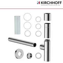 Flaschensiphon 'DS-2WK' verchromt 1 1/4