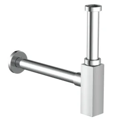 Flaschensiphon 'Iida' verchromt, 1 1/4" x Ø 32 mm