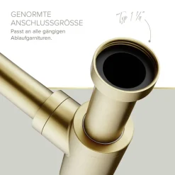 Flaschensiphon 'Juri' gold, 1 1/4
