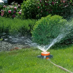 6-Flächenregner 'Classic Boogie' orange/schwarz 11-100 m²