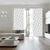 Flächenvorhang 'Bloomy' 60 x 245 cm, weiß