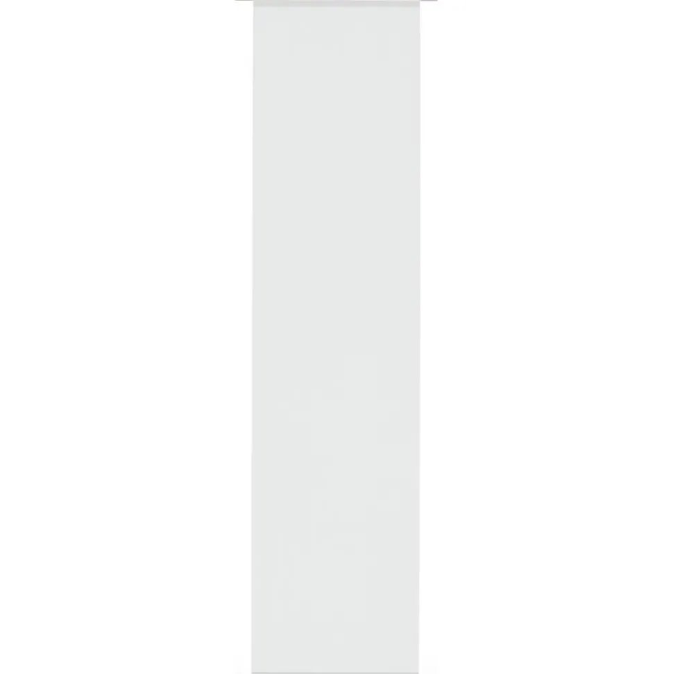 Flächenvorhang 'Entry' weiß 60 x 245 cm
