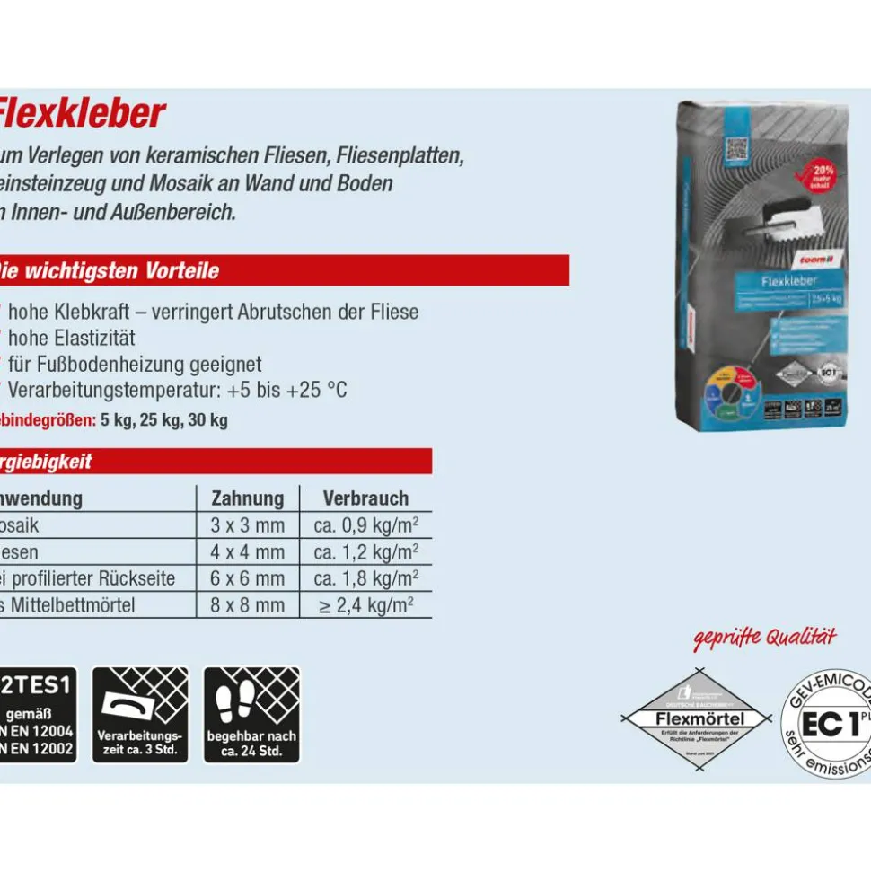 Flexkleber 5 kg