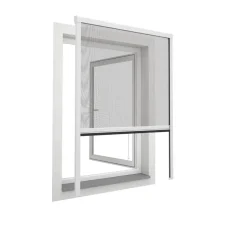 Fliegengitter-Rollo für Fenster 'Easy' weiß 125 x 150 cm