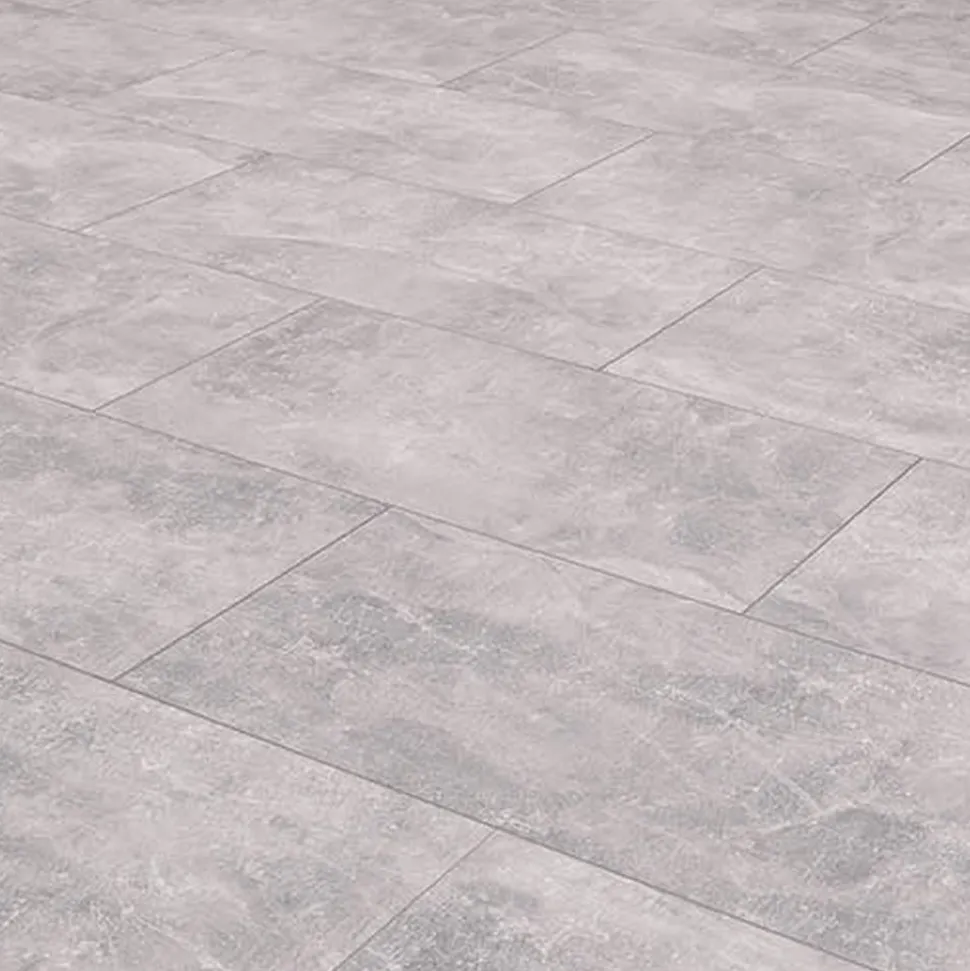 Fliesenlaminat 'Canyon' Estrich grau wasserresistent 8 mm