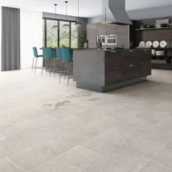 Fliesenlaminat 'Canyon' Granit weiß 8 mm