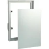 Fliesenrahmen aus Kunststoff mit Stahlblech 206 x 309 mm