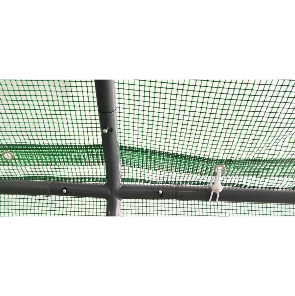 Foliengewächshaus 'Ines' 240 x 180 cm grün
