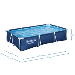 Frame-Pool 'Steel Pro' 300 x 201 x 66 cm