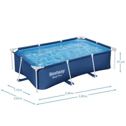 Frame-Pool 'Steel Pro' 259 x 170 x 61 cm