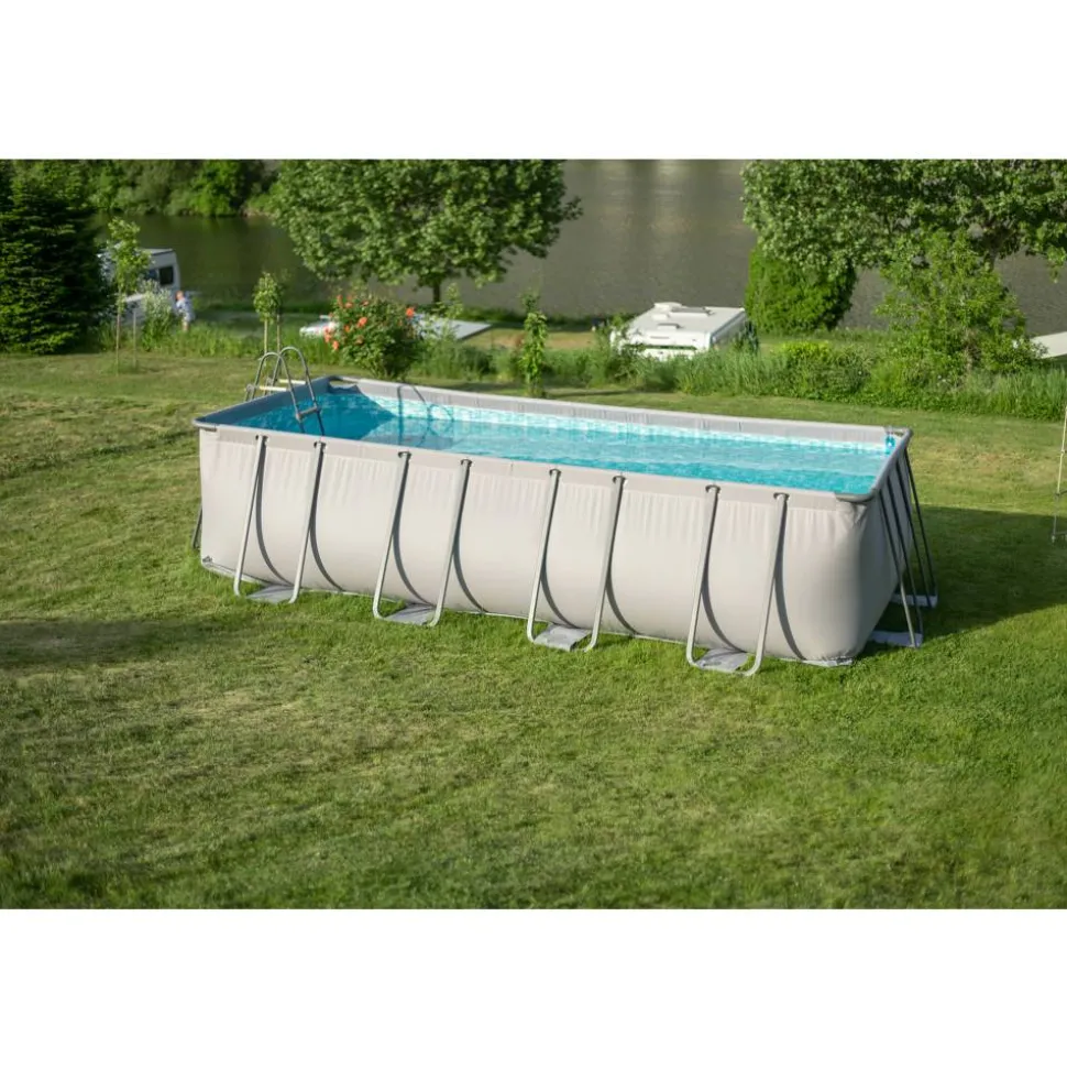 Frame-Pool-Set 'Elite' 549 x 274 x 132 cm mit Einstiegsleiter und Sandfilter