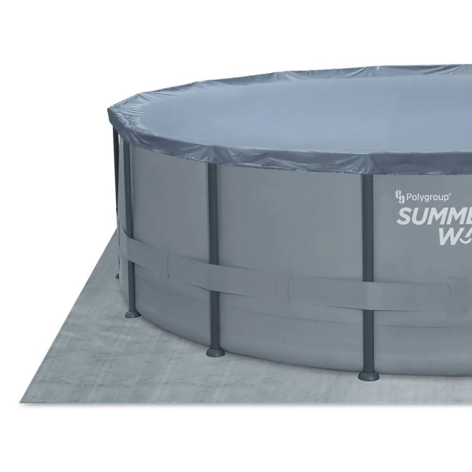 Frame-Pool-Set 'Elite Frame' Ø 549 x 132 cm mit Filterpumpe und Sicherheitsleiter