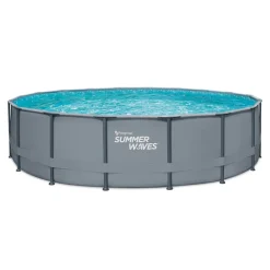 Frame-Pool-Set 'Elite Frame' Ø 549 x 132 cm mit Filterpumpe und Sicherheitsleiter