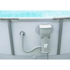 Frame-Pool-Set 'Elite Frame' Ø 549 x 132 cm mit Filterpumpe und Sicherheitsleiter