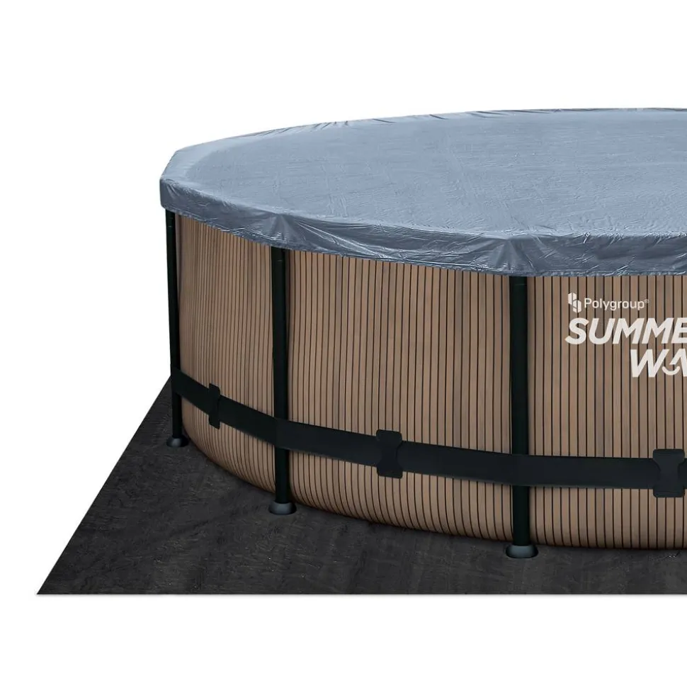 Frame-Pool-Set 'Elite Frame' Ø 488 x 122 cm mit Filterpumpe und Sicherheitsleiter