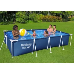 Frame-Pool-Set 'Steel Pro™' 400 x 211 x 81 cm mit Filterpumpe