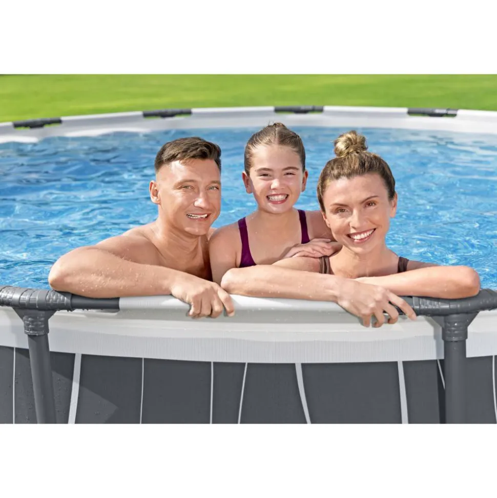 Frame-Pool-Set 'Steel Pro MAX™' Ø 457 x 107 cm mit Filterpumpe