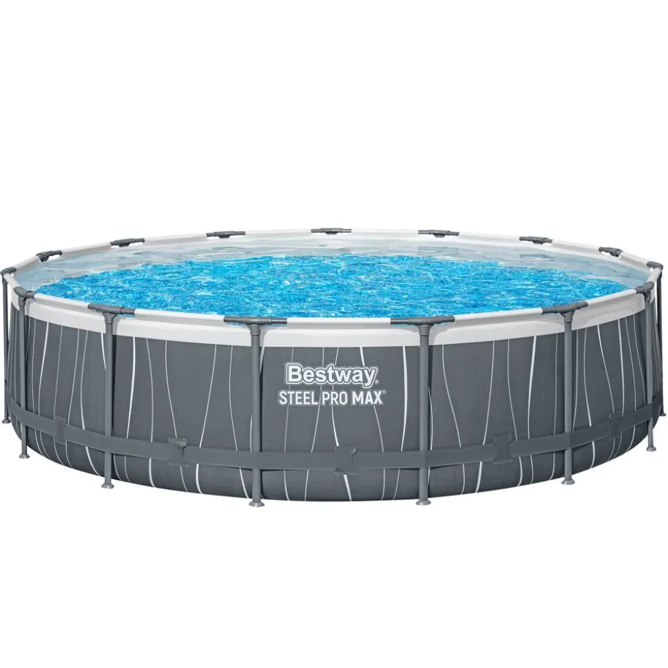 Frame-Pool-Set 'Steel Pro MAX™' Ø 457 x 107 cm mit Filterpumpe